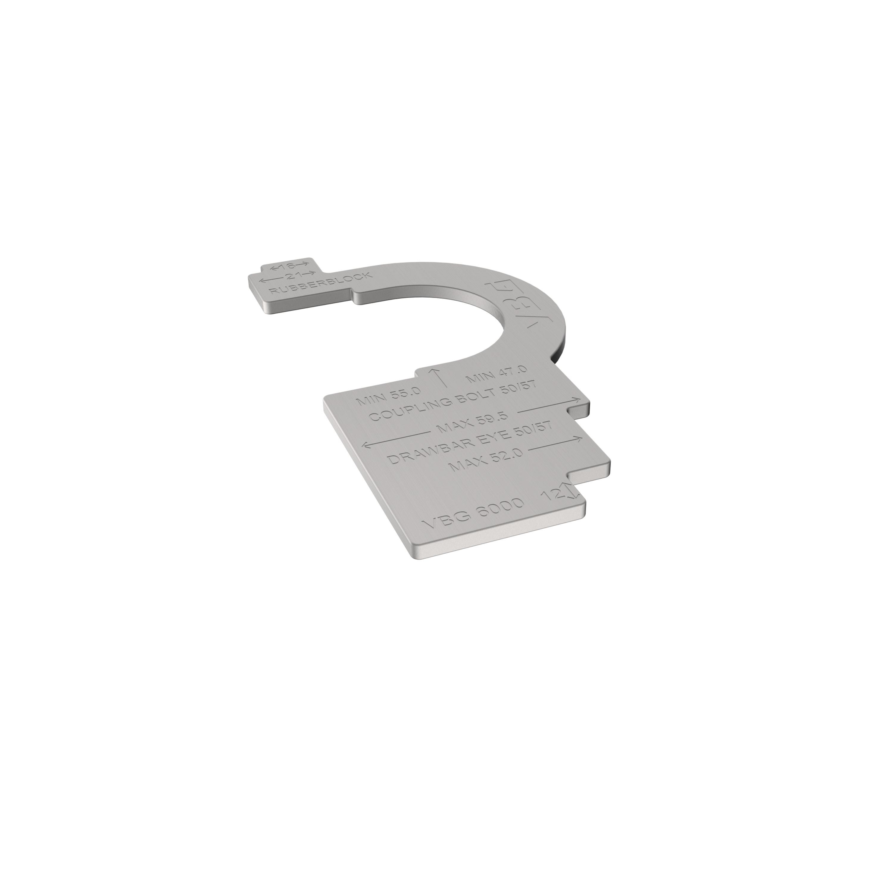 Slitasjetolk i rustfritt stål