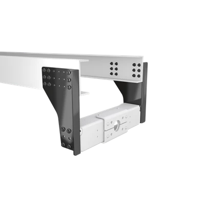 VBG End plate - Drawbeam Low mounting - EDL-2
