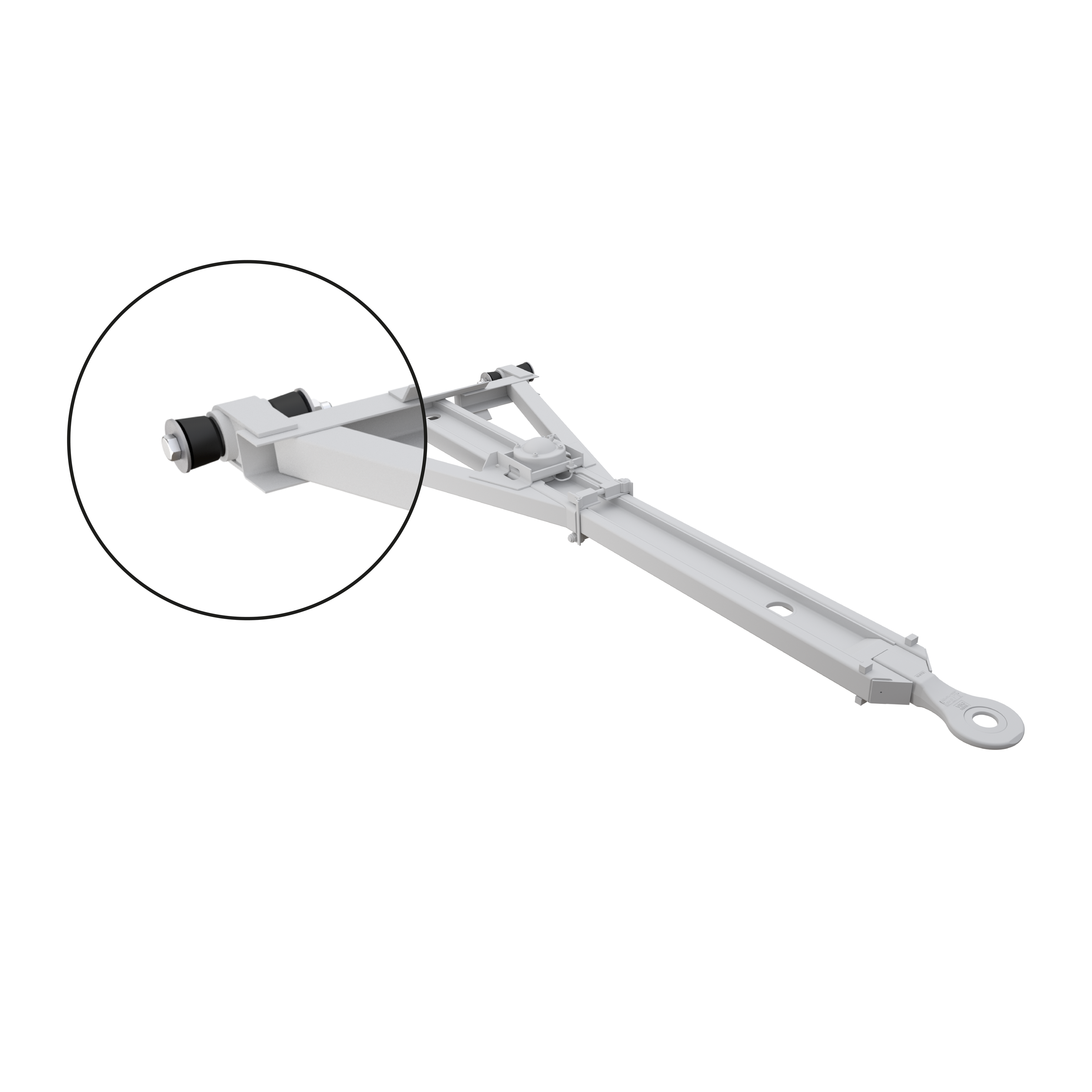 Montagesatz zu automatische Zugdeichsel
