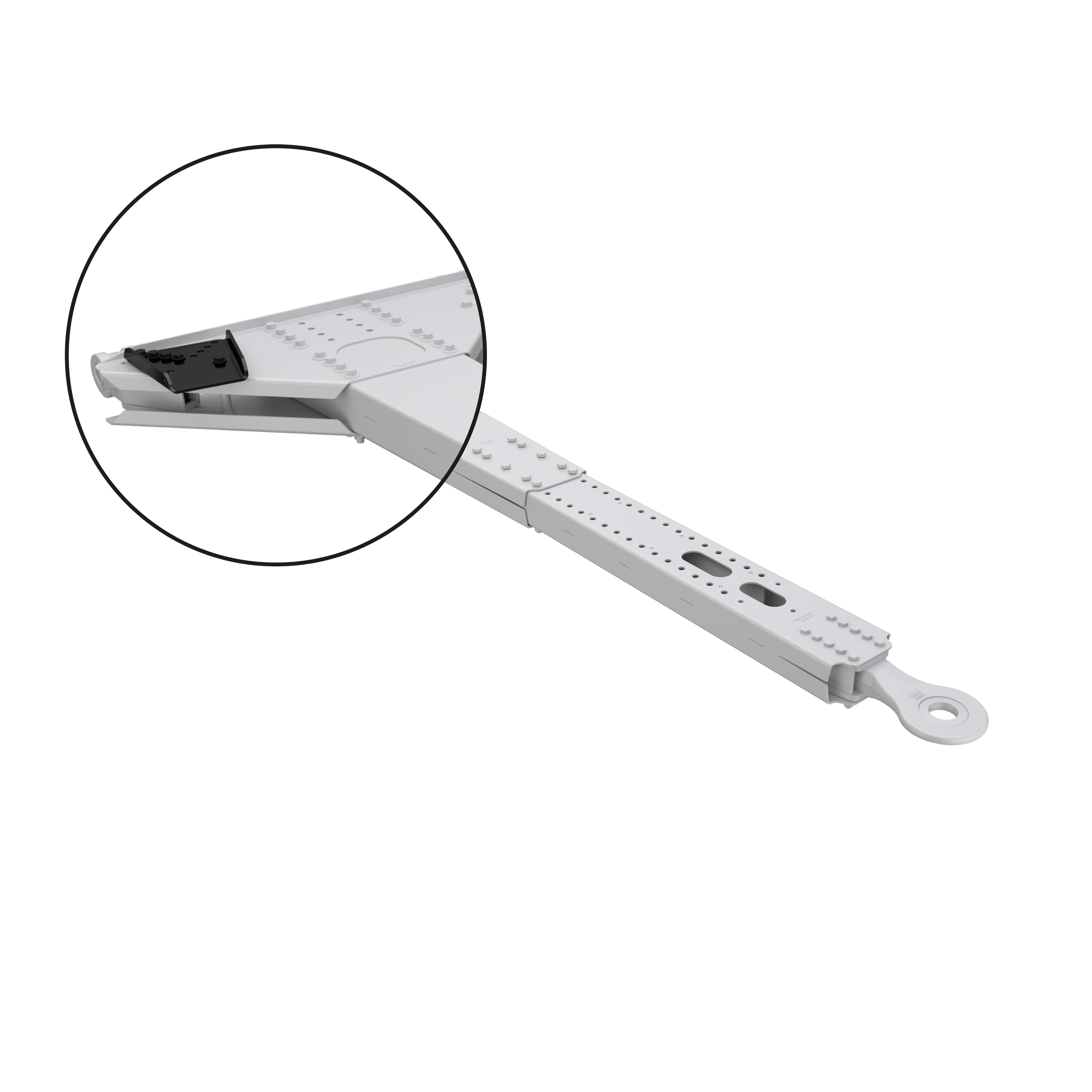 Anhebehalterung Opt. 1 zu Optimal
