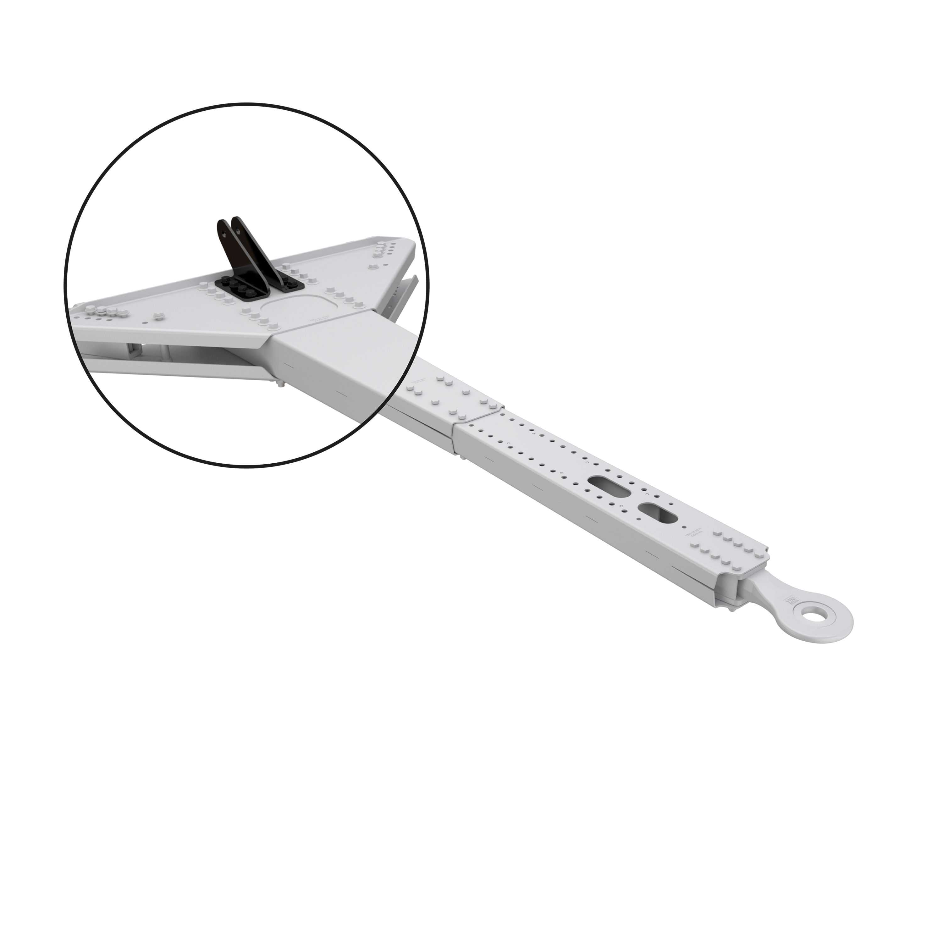 Anhebehalterung Opt. 2 zu Optimal
