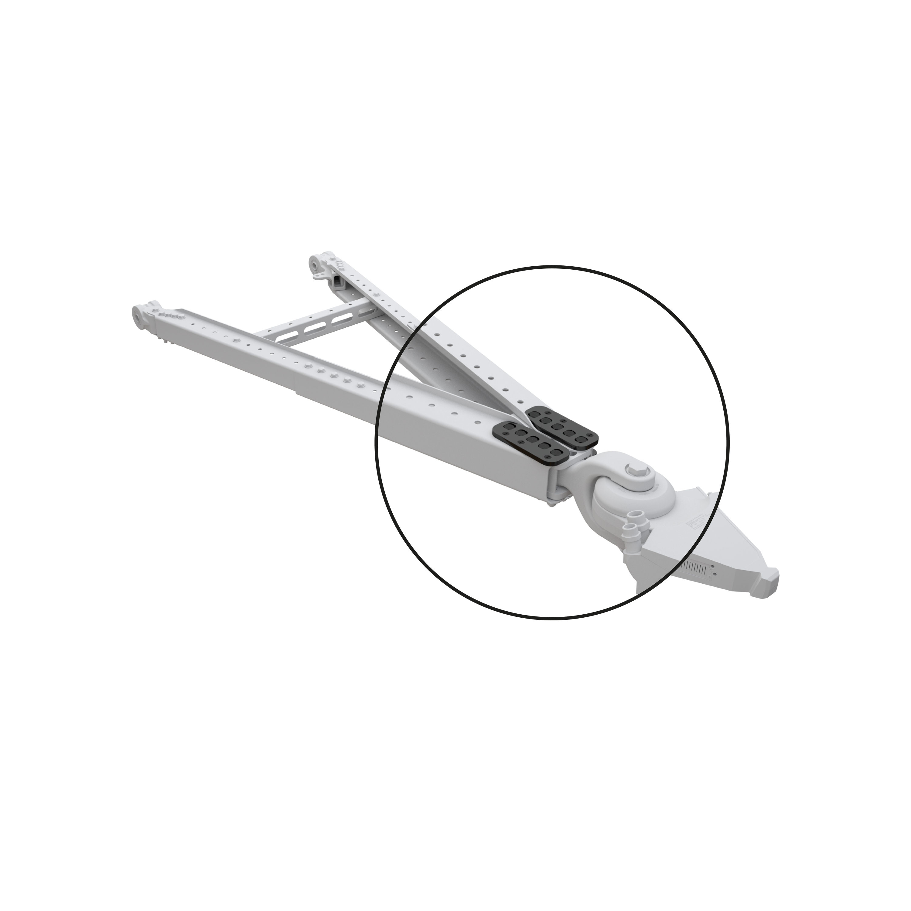 Montageplatten für MFC-Rangierkupplung zu Multi XF
