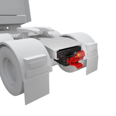 VBG Rangerkobling – monteret på Mercedes CMS Towing