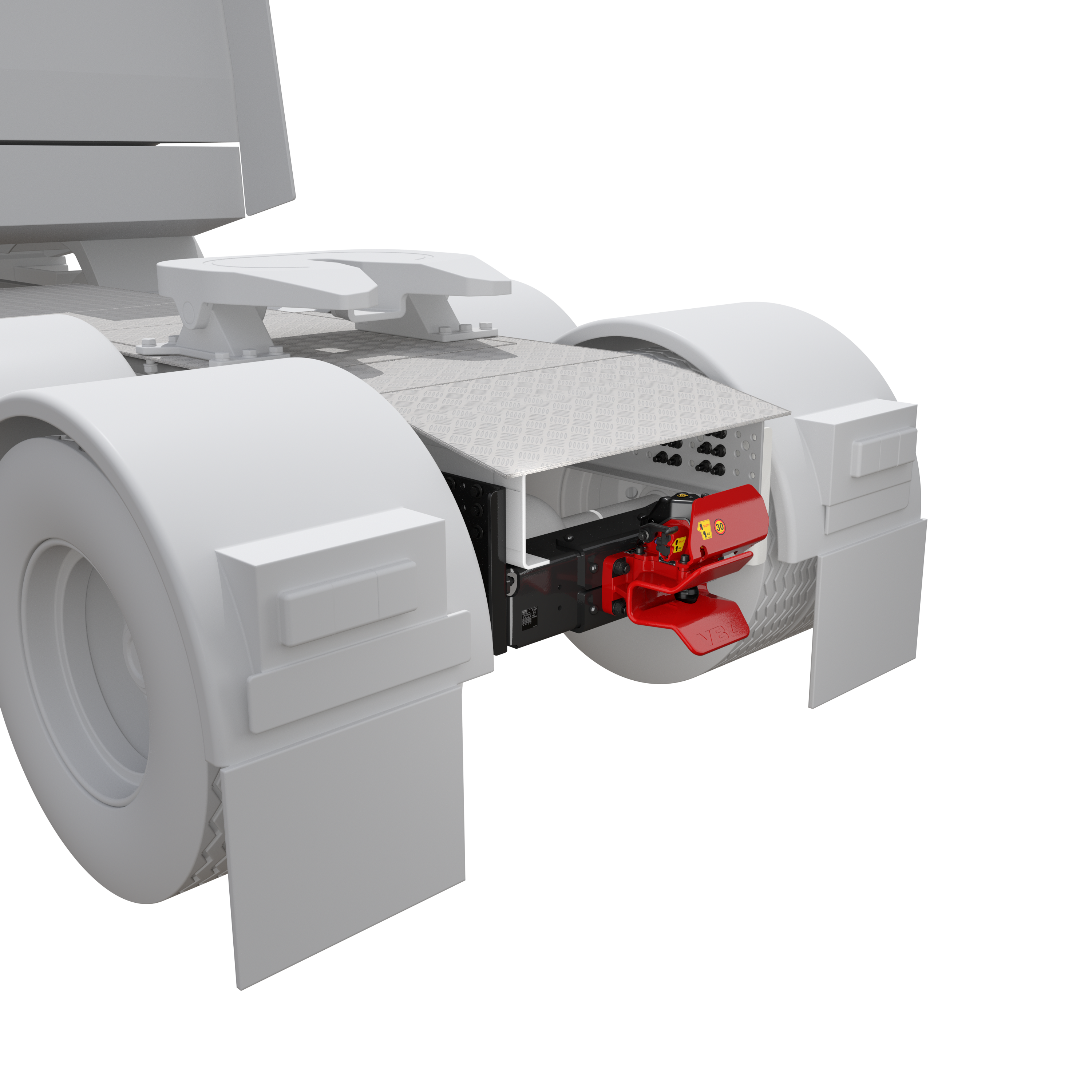 VBG Ranger‑kytkin – asennettuna Scania DB75V-2/EDH-3