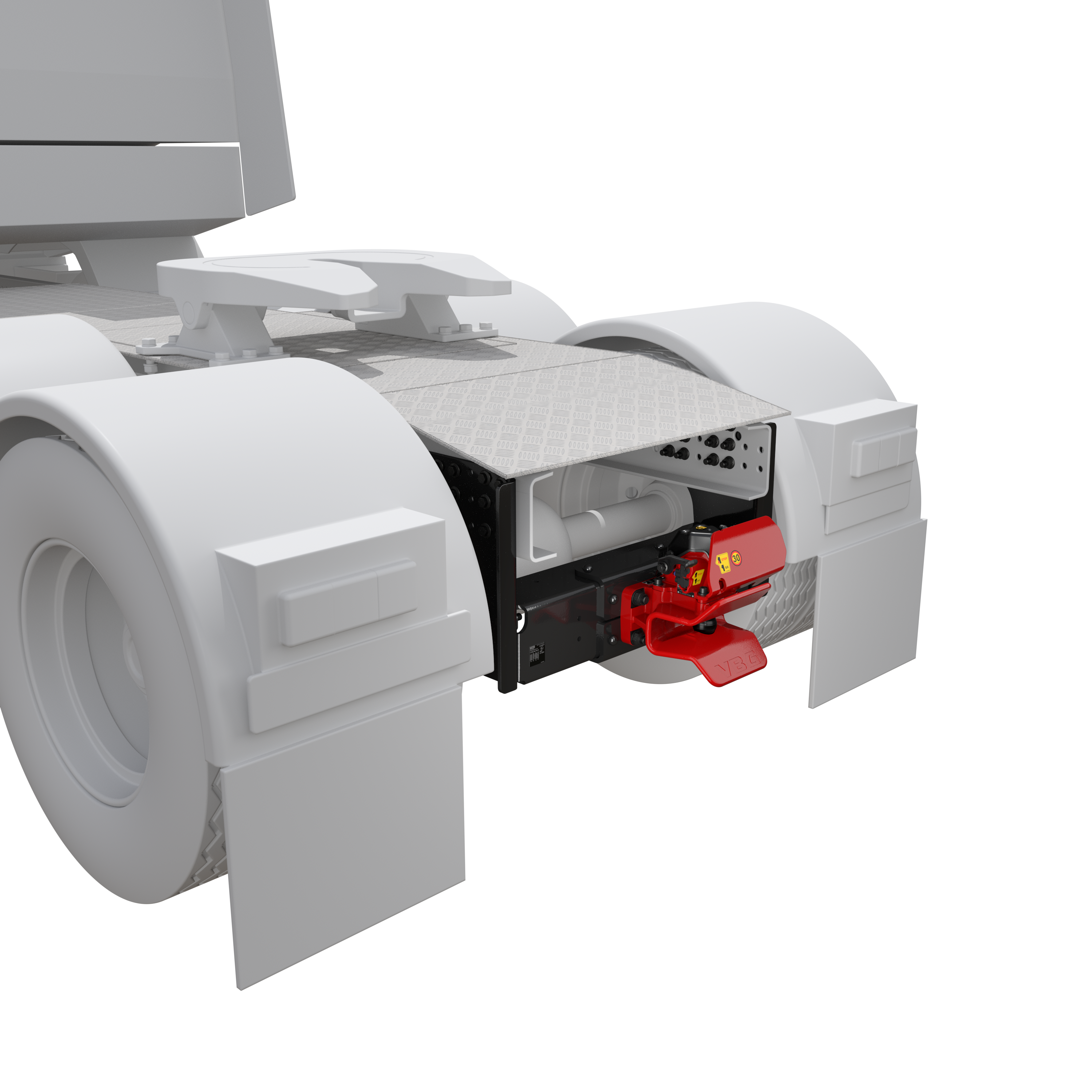 VBG Ranger‑kytkin – asennettuna Volvo‑DB75V-2/EDM-3 Vetoauto
