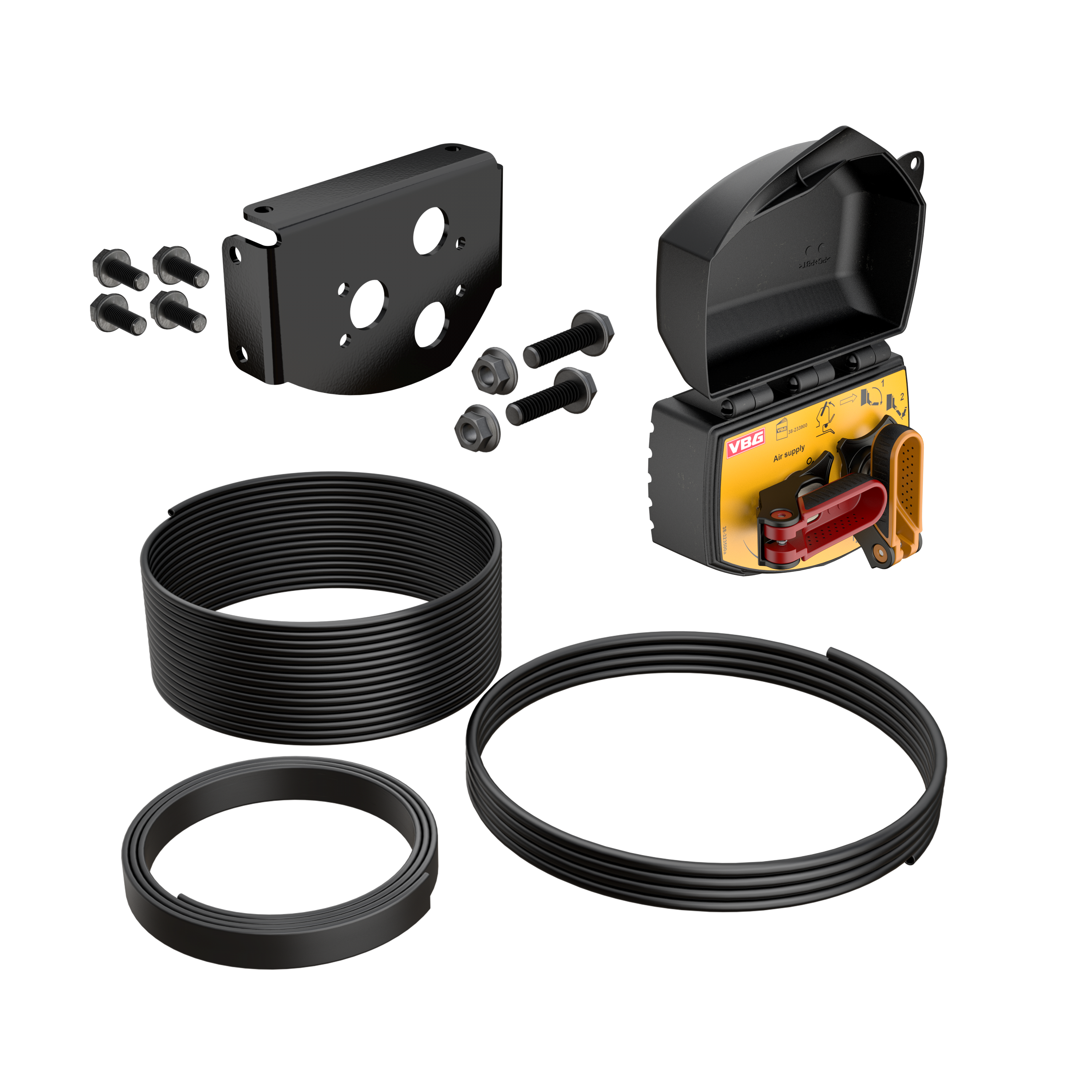 VBG Ventilkastensatz G2 mit Halterung