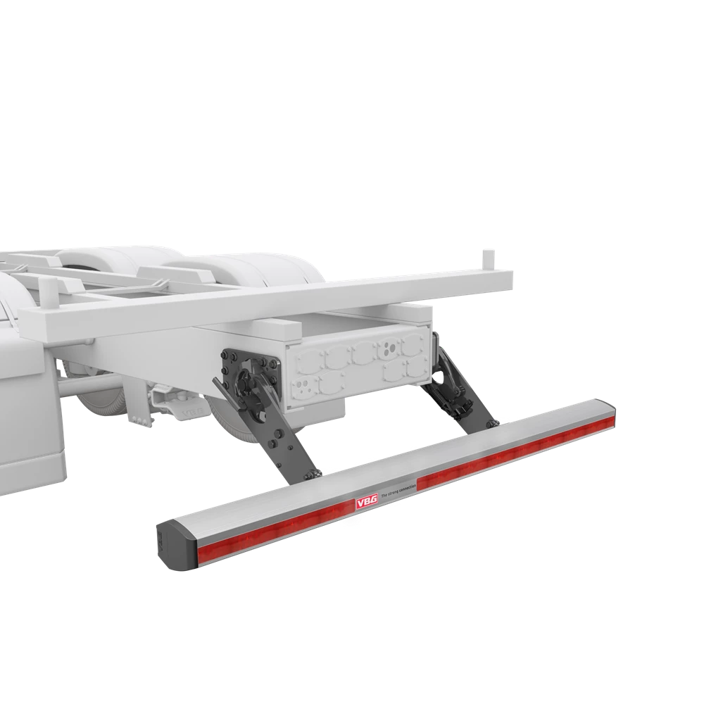 VBG Foldable Underrun Protection EUF 180 - protection beam in aluminium