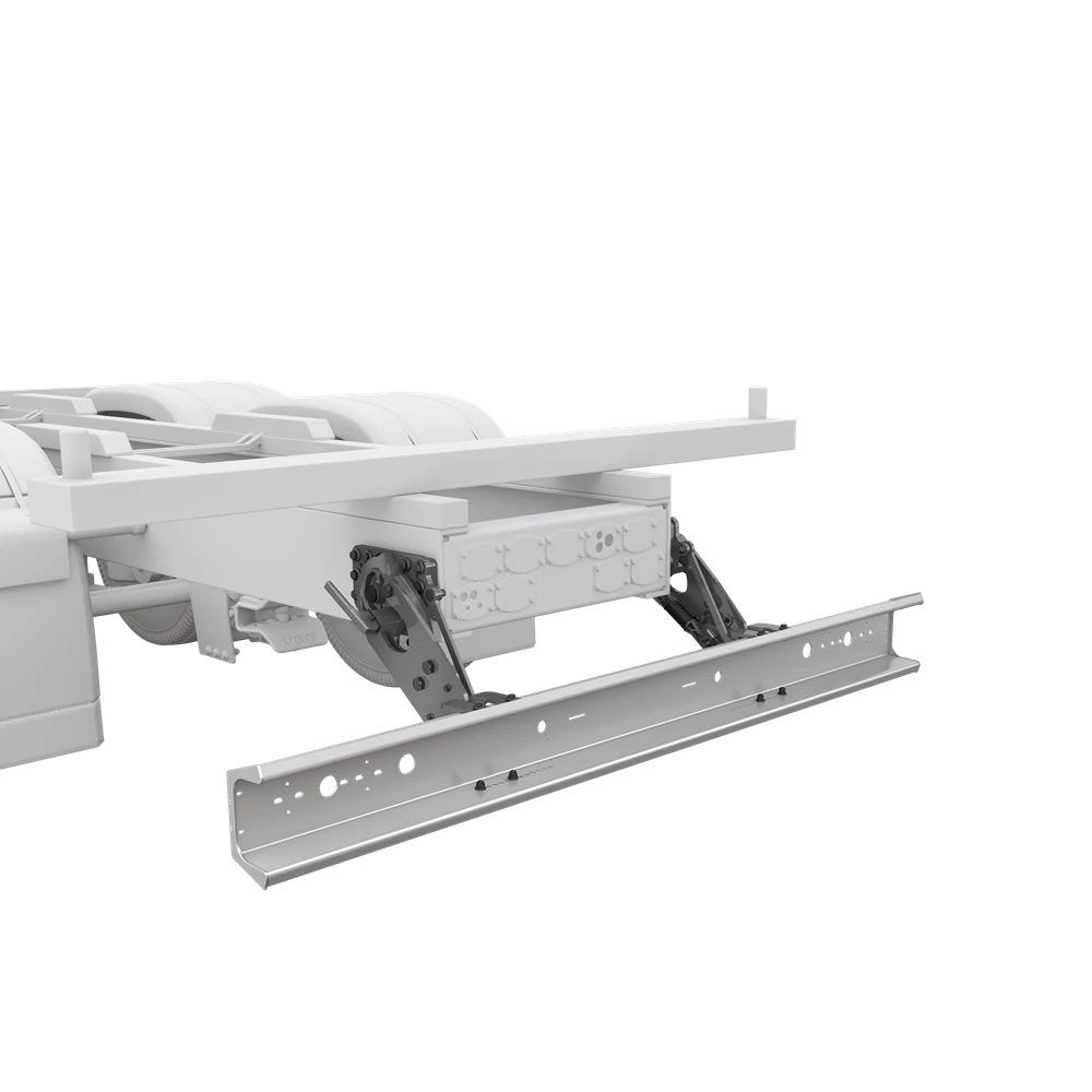 VBG Foldable Underrun Protection EUF 180 -  protective beam with open profile