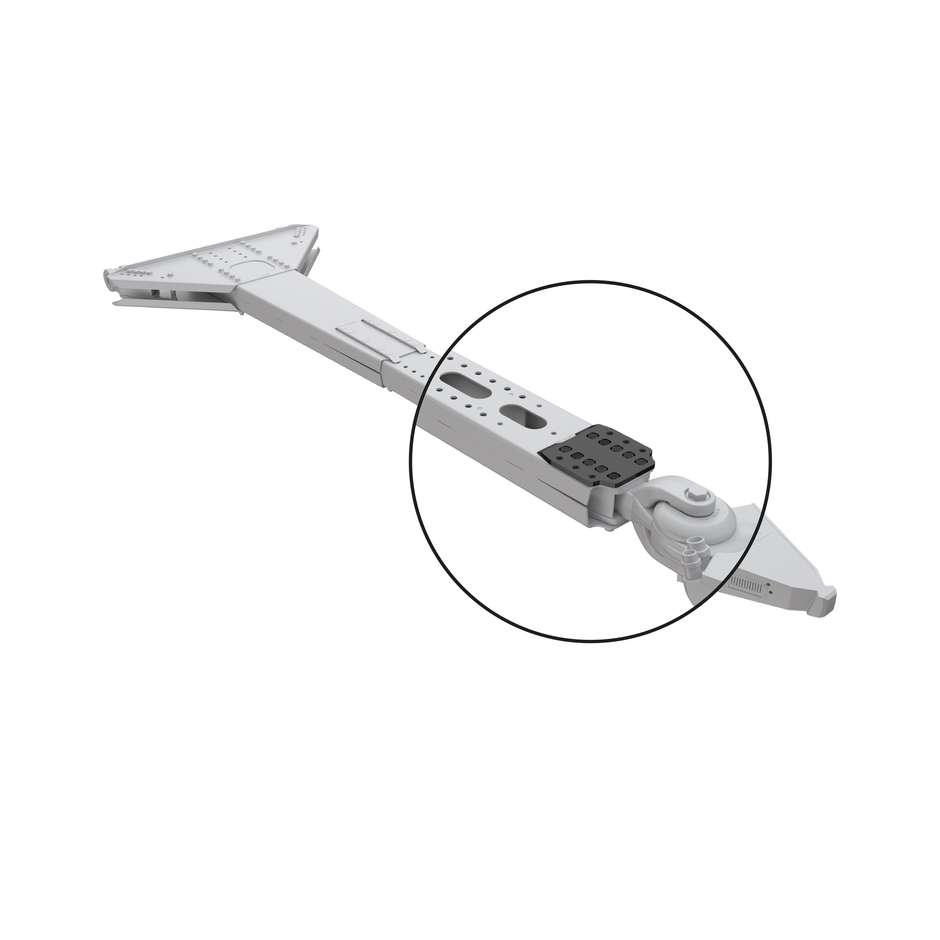 Montageplatten für MFC-Rangierkupplung zu Optimal
