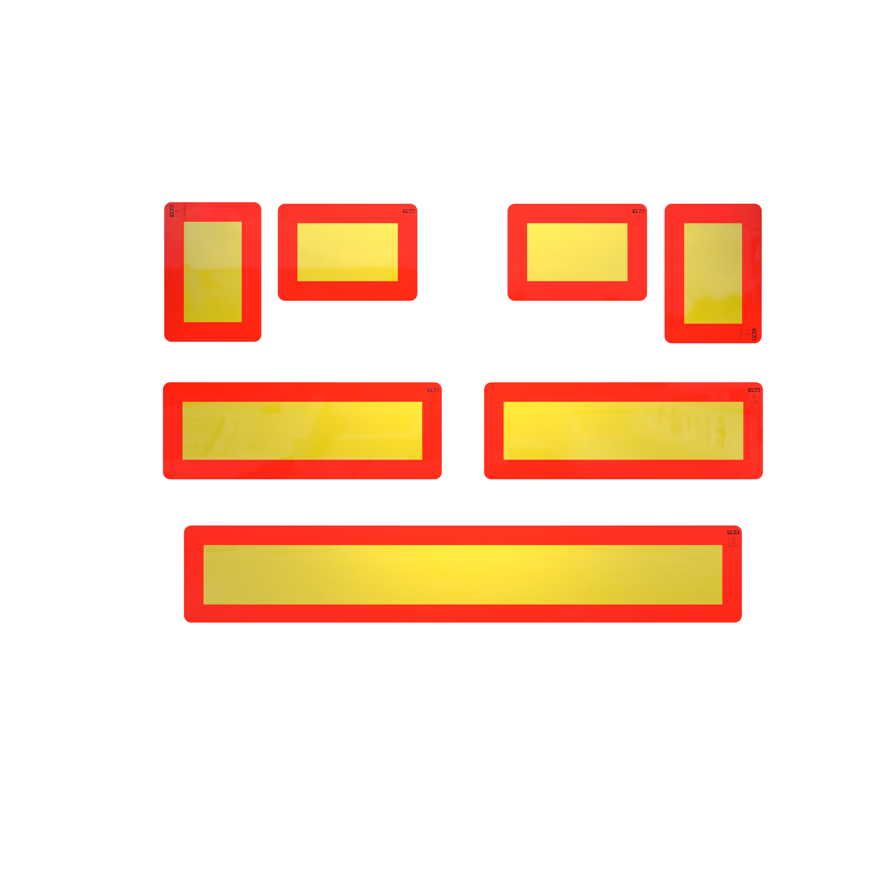 VBG Rear Marker Plates for Trailers
