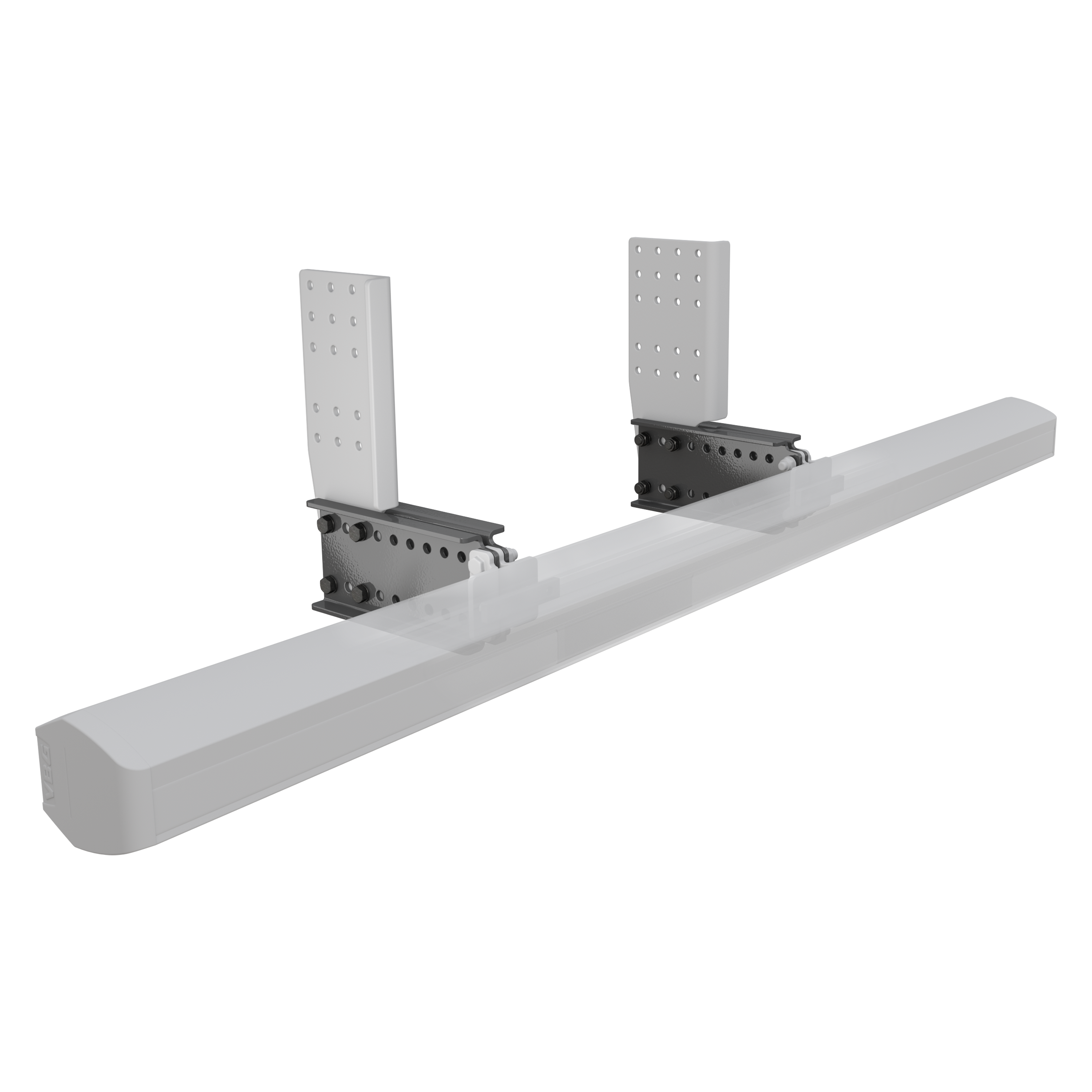 Bagudflyttet montering
