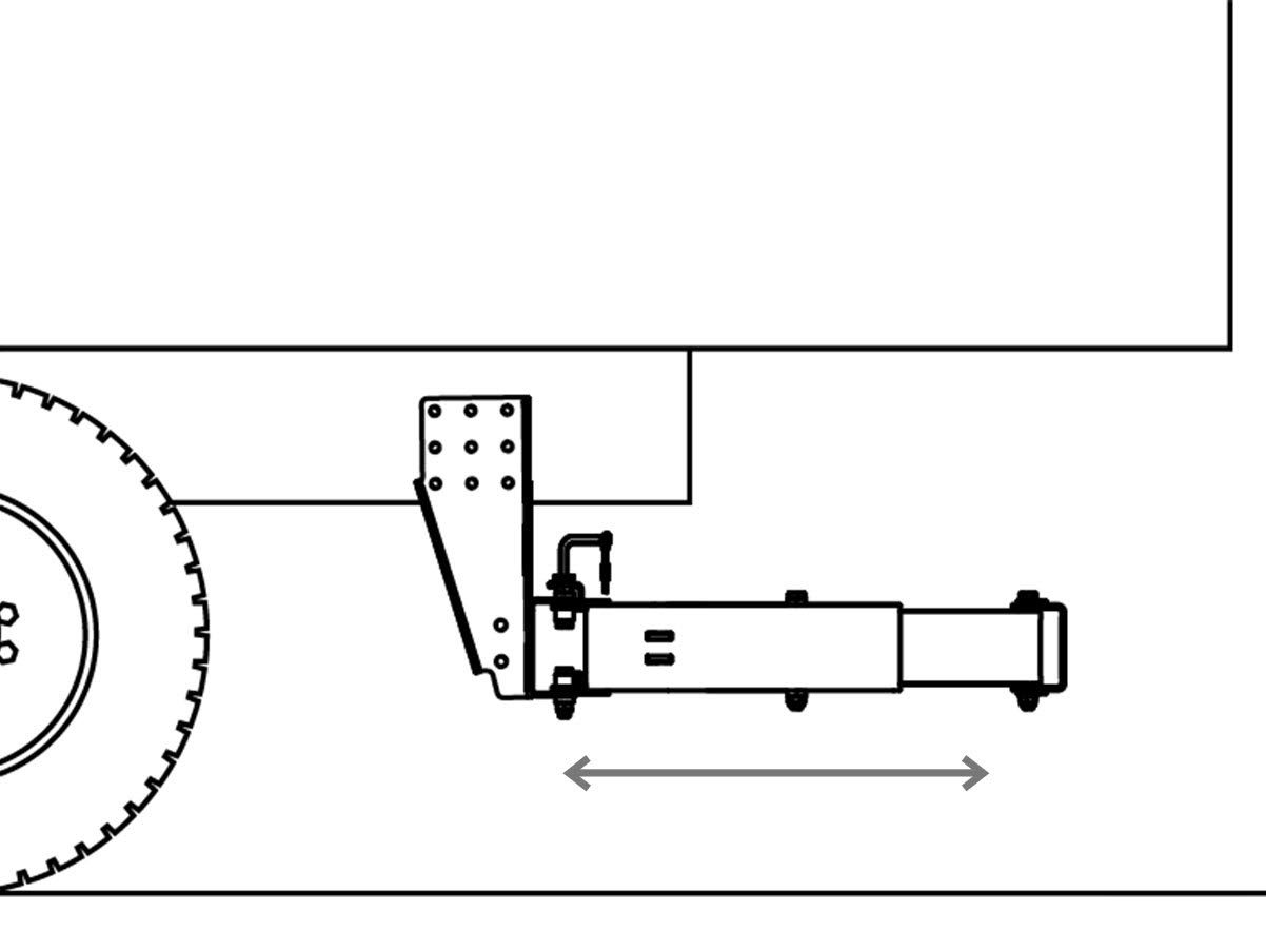 VBG Underkörningsskydd Skjutbart