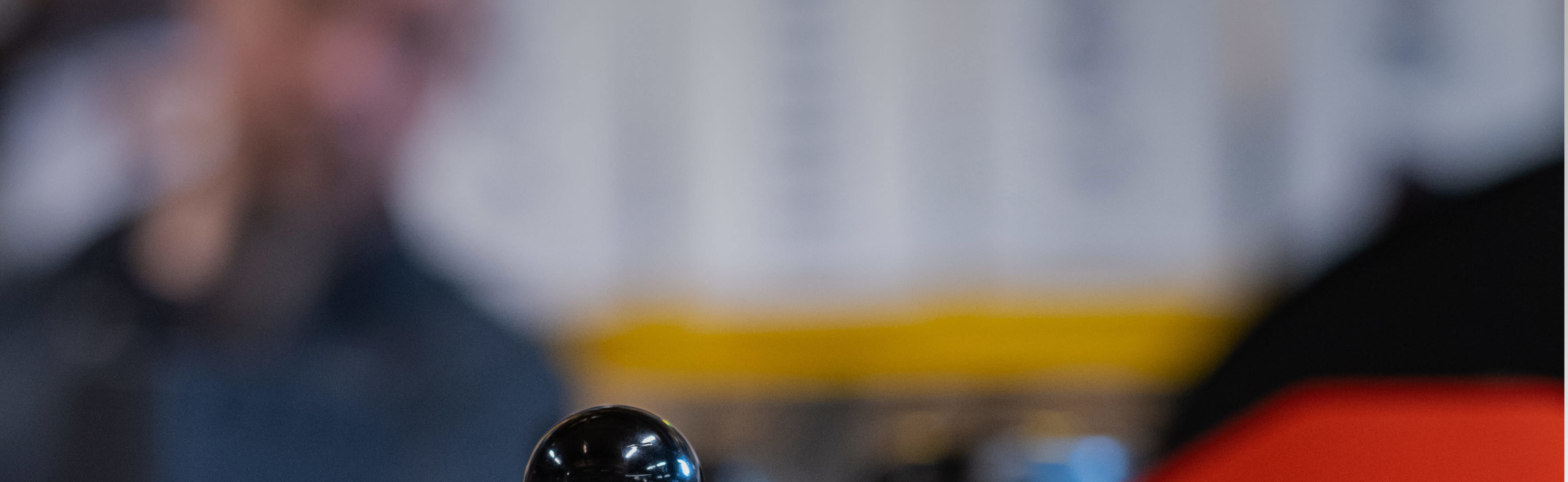 person in background